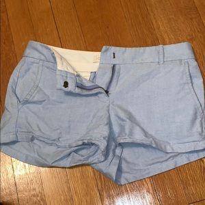 Light Blue J Crew Chino Shorts